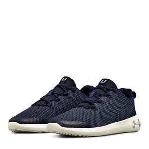 New! UNDER ARMOUR Girl's Ripple Sneakers Athletic Shoes Navy Blue Size 4